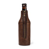 Monogrammed Leather Bottle Hugger