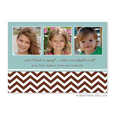 Chevron Chocolate 3 Photocard