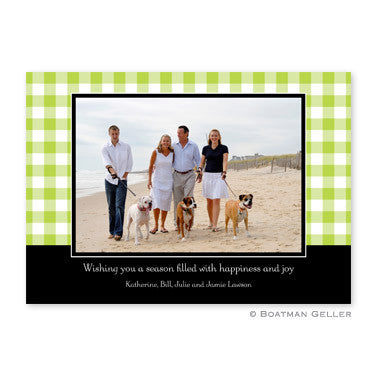 Customized Classic Check Photocard