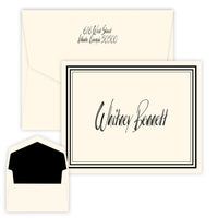 Colonial - Raised Ink Folded Notes
