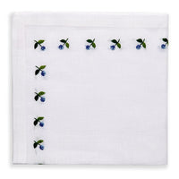 French Mum Embroidered Linens