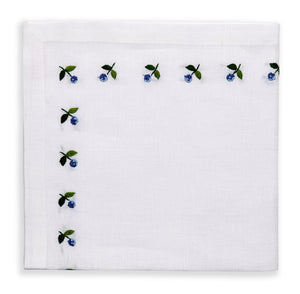 French Mum Embroidered Linens
