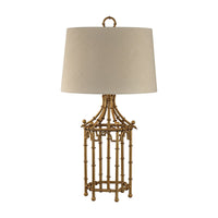 BAMBOO BIRDCAGE LAMP