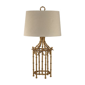 BAMBOO BIRDCAGE LAMP