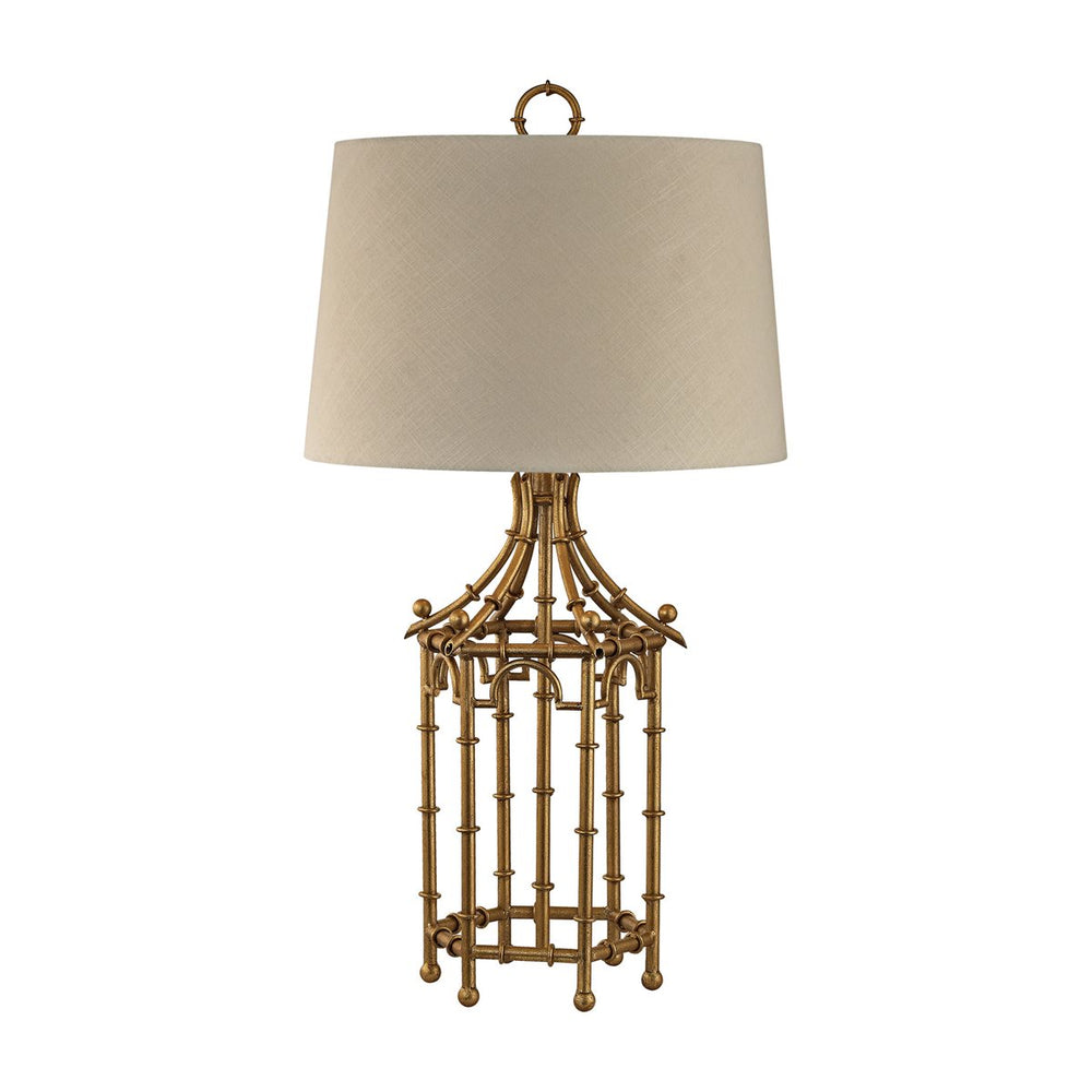 BAMBOO BIRDCAGE LAMP