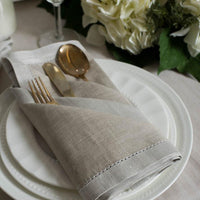 French Natural Linen Napkin/Set of 4