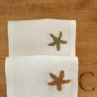 Haute Home Starfish Cocktail Napkins