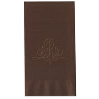 Embossed Paris Monogram Guest Towel
