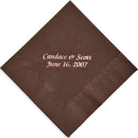 Belmont Foil Stamped Napkins
