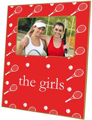 Red Tennis Picture Frame
