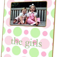 Pink & Green Bubble Gum Picture Frame