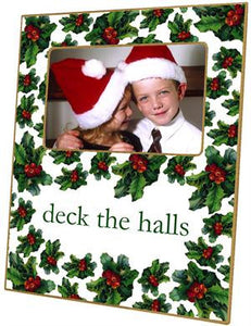 Holly Berries Picture Frame