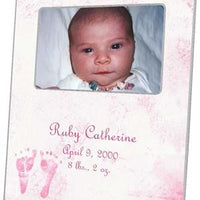 Pink Baby Feet Picture Frame
