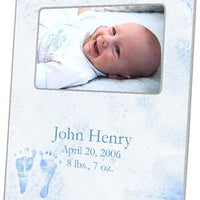 Blue Baby Feet Picture Frame