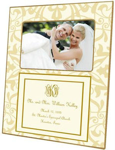 Forever Creme with Inset Picture Frame