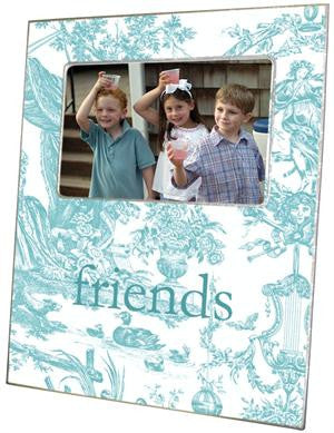 Toile Aqua Picture Frame