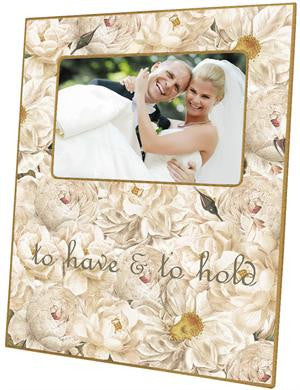 White Roses Picture Frame