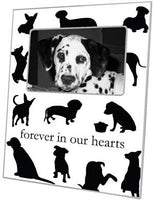 Dog Silhouettes Picture Frame
