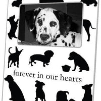 Dog Silhouettes Picture Frame