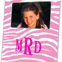 Strawberry Zebra Picture Frame