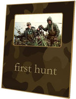 Brown Camouflage Picture Frame

