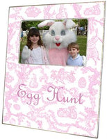 Easter Bunny Toile Picture Frame

