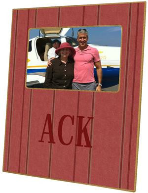 Nantucket Red Picture Frame