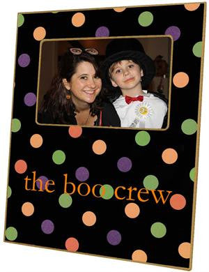 Halloween Dots Picture Frame