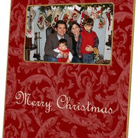 Red Scroll Picture Frame