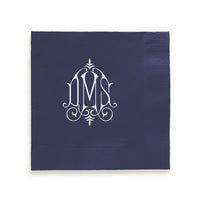 Whitlock Monogram Napkin - Foil-Pressed
