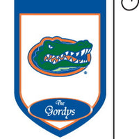 Monogrammed Florida Garden Flag