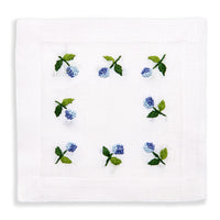 French Mum Embroidered Linens
