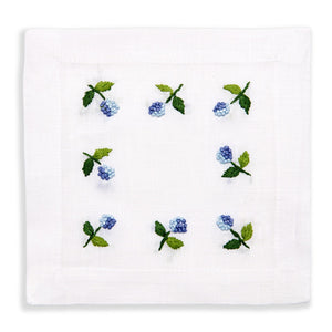 French Mum Embroidered Linens