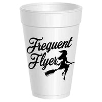 Frequent Flyer Foam Cups