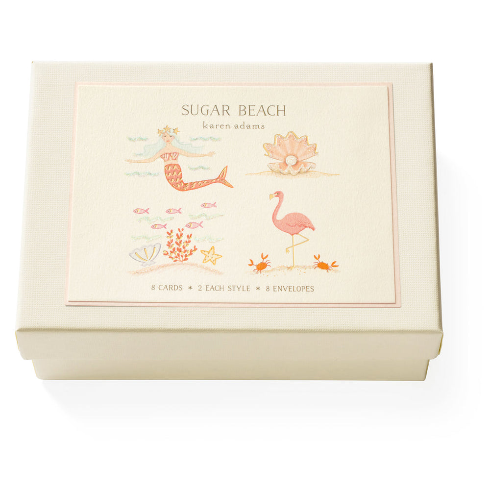 Karen Adams Sugar Beach Notecard Box