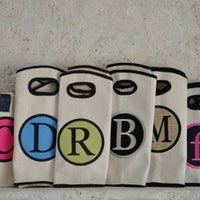 Monogrammed GG Dot Canvas Handbag