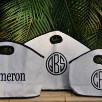 Monogrammed GG Canvas Handbag