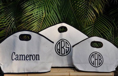 Monogrammed GG Canvas Handbag