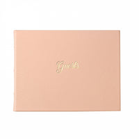 Full Grain Leather Guest Book
