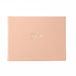 Full Grain Leather Guest Book
