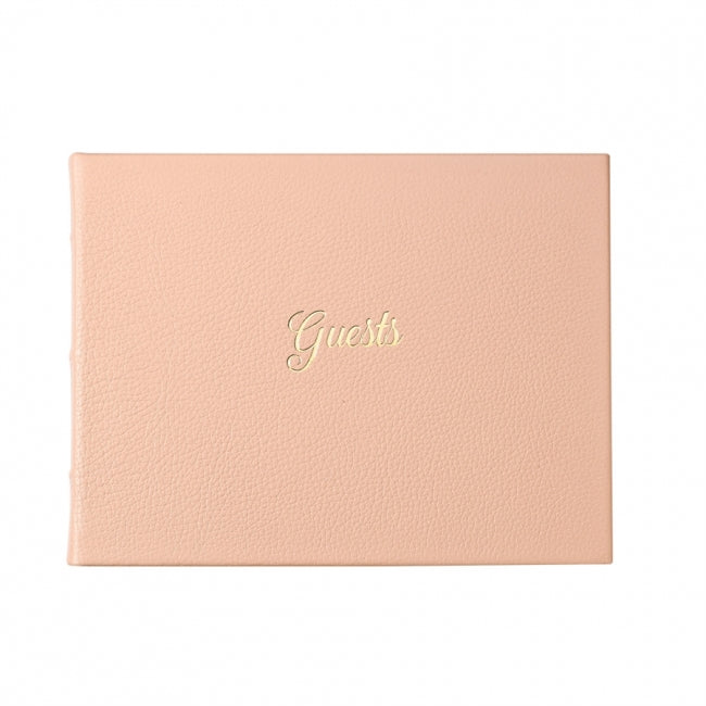 Full Grain Leather Guest Book