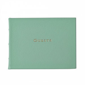 Goatskin Leather Guest Book