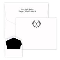 Harvest - Raised Ink Flat Correspondence Card