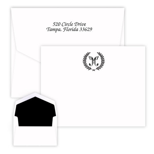 Harvest - Raised Ink Flat Correspondence Card