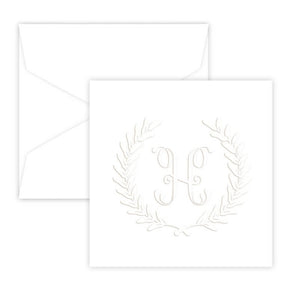 Harvest Portrait Embossed Gift Enclosure Card