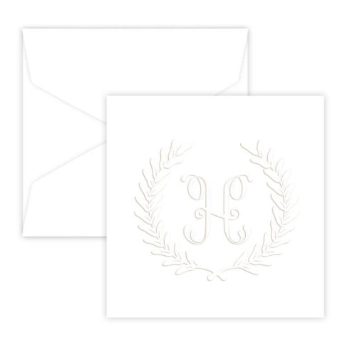 Harvest Portrait Embossed Gift Enclosure Card