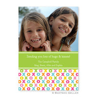 Hugs & Kisses Holiday Photocard