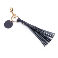 Leather Tassel Key Fob +15 to monogram
