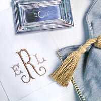Classic Extra Small Monogrammed Tray
