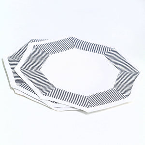 Patterned Octagon Cocktail Napkins